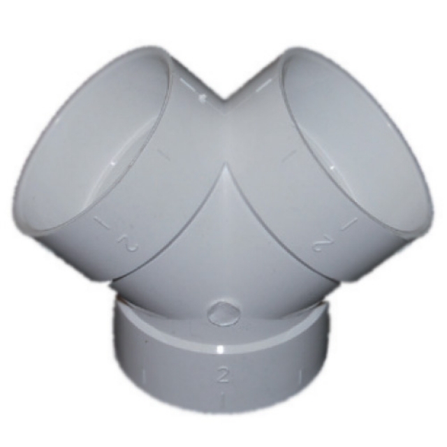 Three-way elbow - TUY-28
